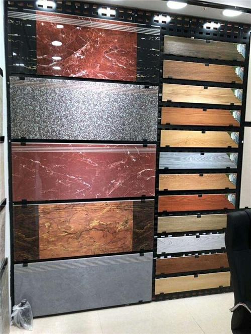 地板砖冲孔板展示架陶瓷展架冲孔板销售厂家